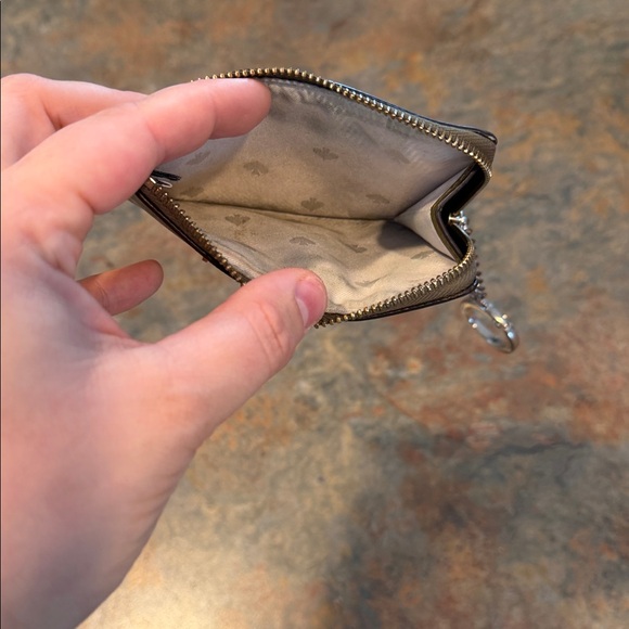 Kate Spade Green Keychain Pouch EUC - Picture 10 of 11